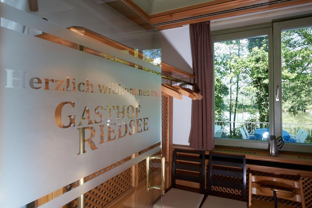 Gasthof Riedsee Estugarda Exterior foto
